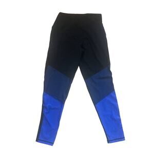 Black & Blue Adidas Leggings Sz Large